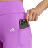 Collants Fitness adidas Femme de Optime 7Inch Purple