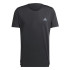T-shirt Running adidas Running Homme de Adizero Black