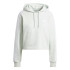 Sweat adidas French Terry Femme Essentials 3-Stripes Cropped Green