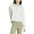 Sweat adidas French Terry Femme Essentials 3-Stripes Cropped Green