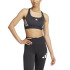Brassiere de sport Fitness adidas Femme de Powerreact Train 3 Band Black