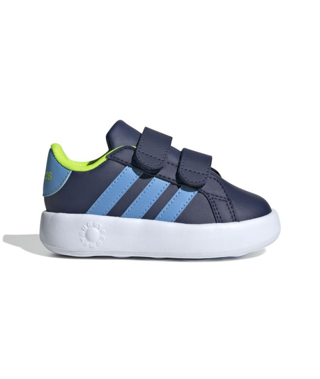 Chaussures adidas Court Enfant Grand 2.0 Bleu...