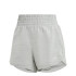 Pantalons adidas Femme Pacer Training 3 Stripes Woven High Rise Gris