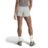 Pantalons adidas Femme Pacer Training 3 Stripes Woven High Rise Gris