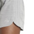 Pantalons adidas Femme Pacer Training 3 Stripes Woven High Rise Gris