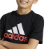 T-shirt adidas Enfant Essentials 2 Coloured Big Logo Cotton Noir