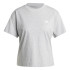 T-shirt adidas Femme Essentials Petit Logo Gris