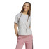 T-shirt adidas Femme Essentials Petit Logo Gris