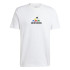 T-shirt adidas Homme House Of Tiro Nations Graphic White