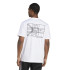 T-shirt adidas Homme House Of Tiro Nations Graphic White