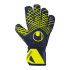 Gants de portero Uhlsport Predictionupersoft bleu marine/blanc/jaune