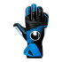 Gants de portero Uhlsport Uhlsport Soft Hn Comp noir/bleu fluo/blanc
