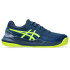 Chaussures Tennis Gel Enfant by ASICS -Resolution 9 Gs Clay Blue