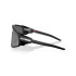 Lunettes de soleil Cyclisme by Oakley Panneau de fermeture noir mat