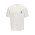 T-shirt Only & Sons Onslooney Rlx Cloud Dancer Homme