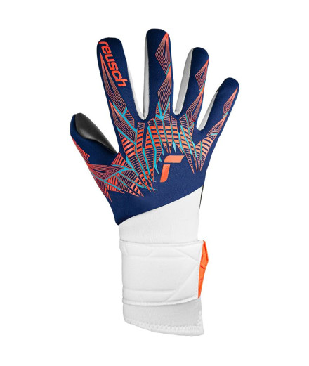 Gants de PorteroFootball de Reush Pure Contact Argent...