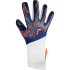 Gants de PorteroFootball de Reush Pure Contact Argent Bleu-Orange-Noir