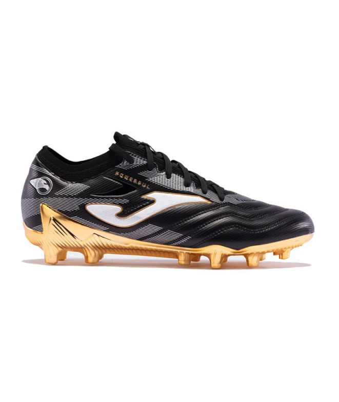 football Joma Powerful Cup 2401 Black Gold Firm...