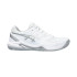 Chaussures Tennis Gel Femme by ASICS -Dedicate 8 Clay White