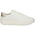 Chaussures Femme Geox Spherica Ecub-1 Blanc/Or