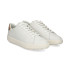 Chaussures Femme Geox Spherica Ecub-1 Blanc/Or