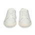 Chaussures Femme Geox Spherica Ecub-1 Blanc/Or