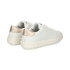 Chaussures Femme Geox Spherica Ecub-1 Blanc/Or