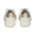Chaussures Femme Geox Spherica Ecub-1 Blanc/Or