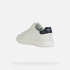 Chaussures Homme Geox Spherica Ecub-1 Blanc/Bleu marine