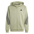 Veste adidas Homme Future Icons 3-Stripes Full-Zip Green