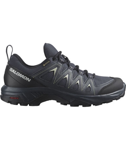 Chaussures Montagne Salomon de X Braze Gore-Tex Bleu/Noir...