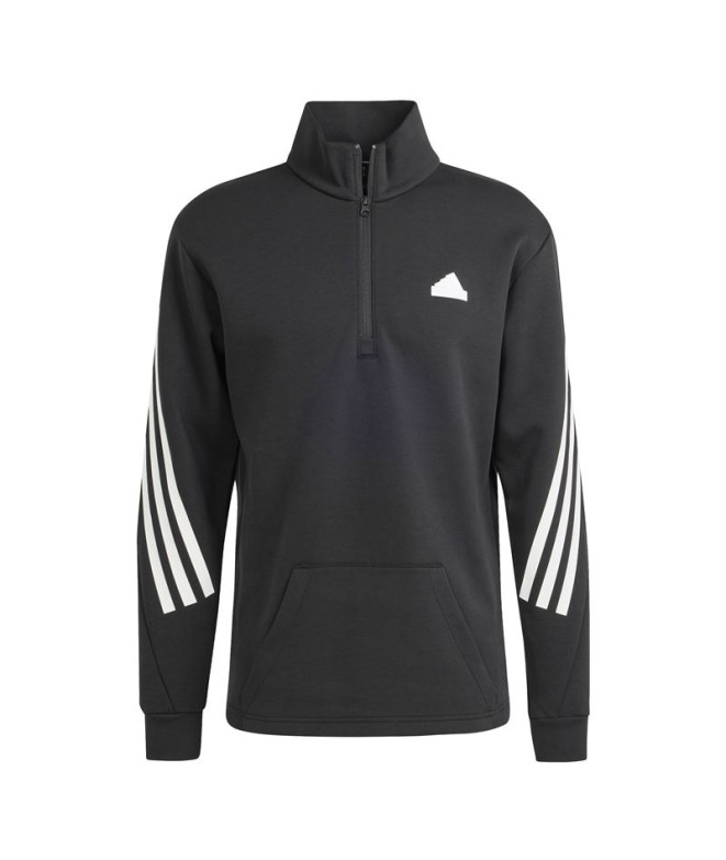 Sweat adidas Homme Future Icons 3 Band Halfzip...