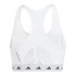 Brassiere de sport Fitness adidas Femme from Essentials Powerreact Medium-Support White