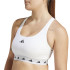 Brassiere de sport Fitness adidas Femme from Essentials Powerreact Medium-Support White