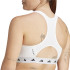 Brassiere de sport Fitness adidas Femme from Essentials Powerreact Medium-Support White
