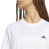T-shirt adidas Femme Essentials Small Logo Blanc