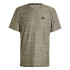 T-shirt Fitness adidas Homme by Train Essentials Stretch Training Brown