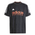 T-shirt adidas Homme House Of Tiro Jersey Jacquard Noir