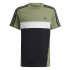 T-shirt adidas Enfant Tiberio 3 Band Colorblock Green
