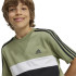 T-shirt adidas Enfant Tiberio 3 Band Colorblock Green