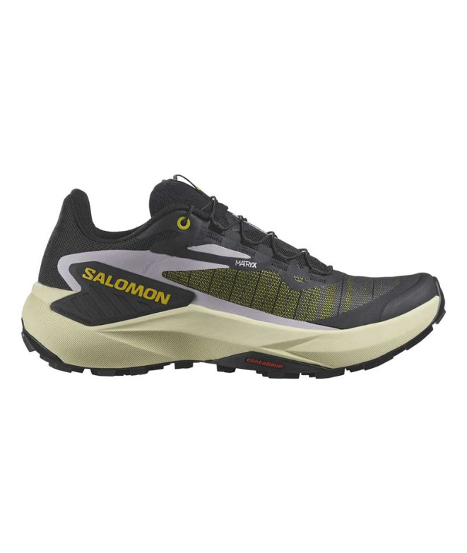 Chaussures Trail Salomon de Genesis Noir/Jaune...