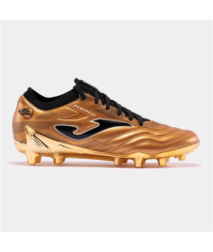 football Joma Powerful Cup 2418 Gold Black Gold Firm...