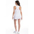 T-shirt pádel Nox de Team Fit White Femme
