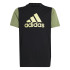 T-shirt adidas Enfant Essentials Big Logo Colorblock Cotton Noir