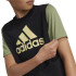 T-shirt adidas Enfant Essentials Big Logo Colorblock Cotton Noir