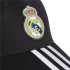 Casquette Football adidas de Real Madrid Home Noir/Blanc