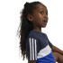 T-shirt adidas Enfant Little Tiberio 3 Bands Colorblock Cotton Blue