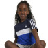 T-shirt adidas Enfant Little Tiberio 3 Bands Colorblock Cotton Blue
