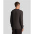 Sweat Lyle & Scott - Pull ras du cou en coton mérinos - Gris