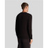 Sweat Lyle & Scott Cotton Merino Crew Noir